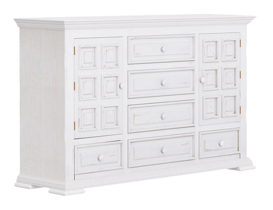 IFD - Terra White 6 Drawer, 2 Doors Dresser - IFD1022DSR view 2