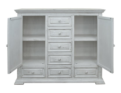 IFD - Terra White 7 Drawer, 2 Door Mule Chest - IFD1022MULE view 2
