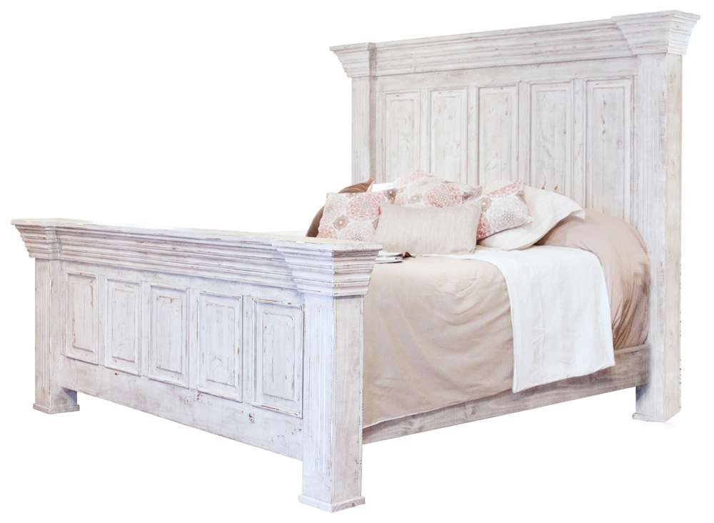 IFD - Terra White Queen Bed - IFD1022BED-Q veiw 4