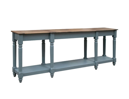 IFD  - Tiffany  - 1 Shelf, Sofa table 94"  - IFD3641SFT94BL view 1