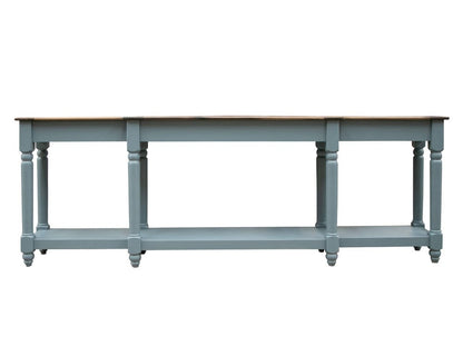 IFD  - Tiffany  - 1 Shelf, Sofa table 94"  - IFD3641SFT94BL view 2