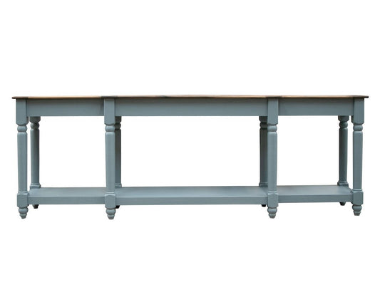 IFD  - Tiffany  - 1 Shelf, Sofa table 94"  - IFD3641SFT94BL view 2