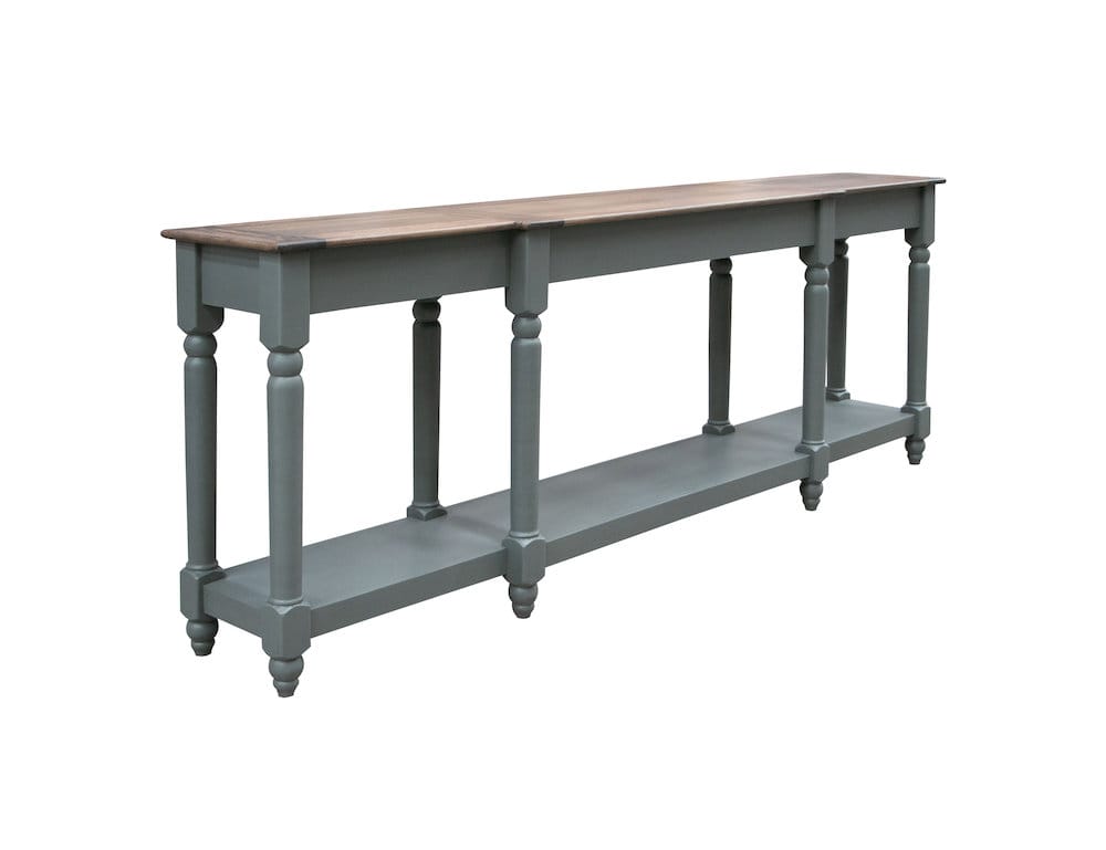 IFD  - Tiffany  - 1 Shelf, Sofa table 94"  - IFD3641SFT94GN view 1