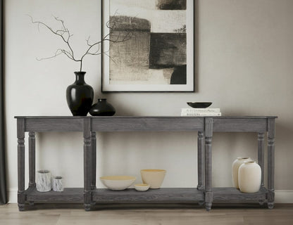 IFD  - Tiffany  - Sofa Table 94  - IFD3641SFT94BK view 3