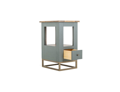 IFD  - Timber  - 1 Drawer, 1 Shelf, Chairside Table  - IFD7751CSTGN view 3