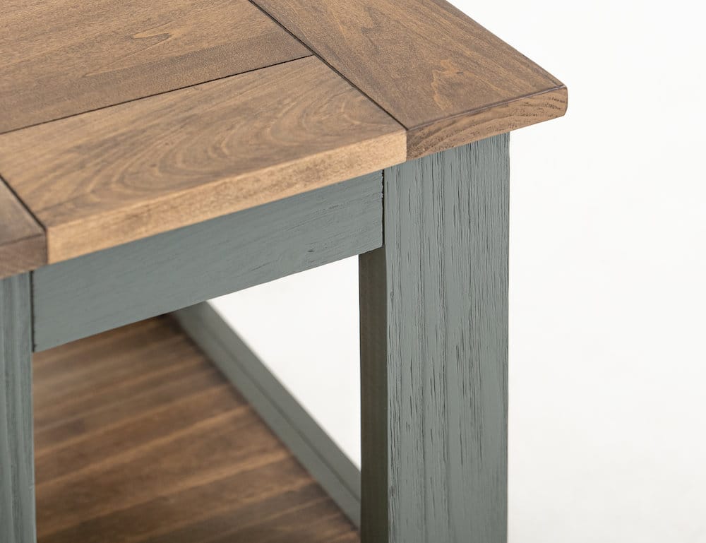 IFD  - Timber  - 2 Drawer, 1 Shelf, End Table  - IFD7751ENDGN view 5