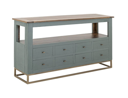 IFD  - Timber  - 8 Drawer, 1 Shelf, Sofa Table  - IFD7751SFTGN view 2