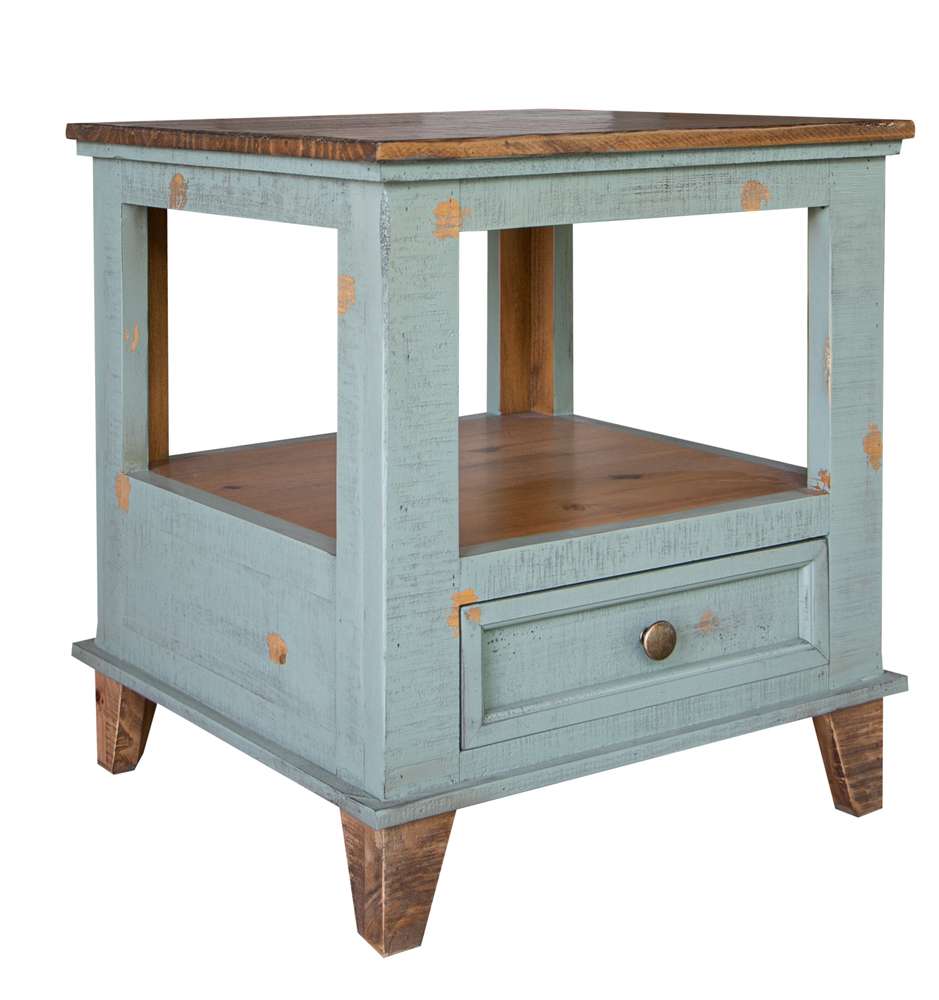 IFD - Toscana 1 Drawer, End Table - IFD1601END veiw 1