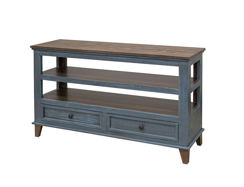 IFD - Toscana - 2 Drawer Sofa Table - IFD1601SFTBL veiw 1