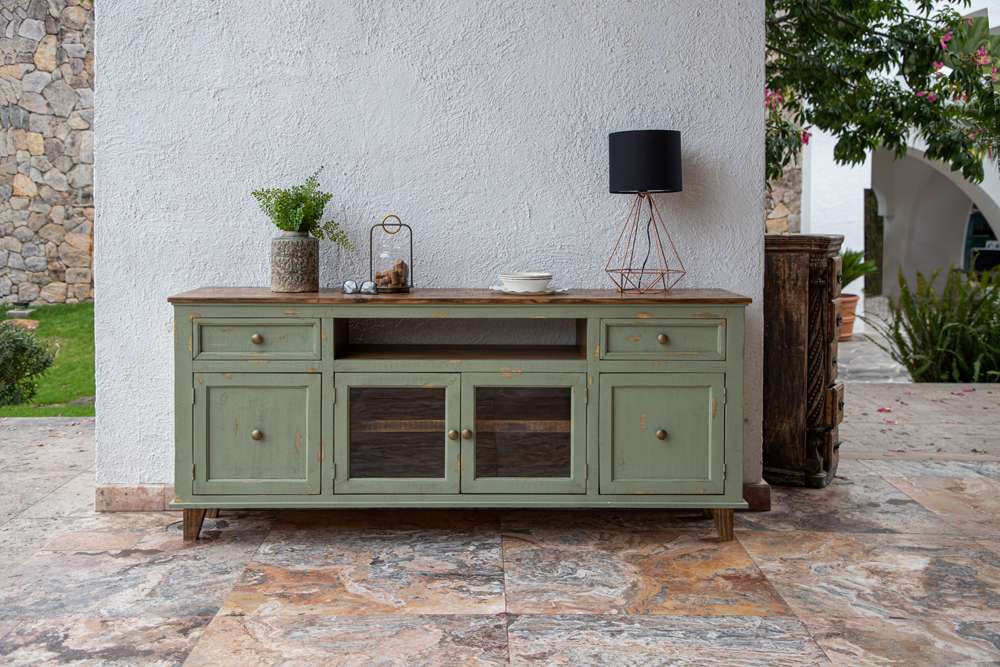 IFD - Toscana 2 Drawers 4 Doors, Console - IFD1601CNS veiw 2
