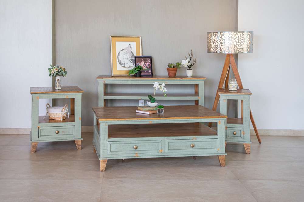 IFD - Toscana 2 Drawers, Sofa Table - IFD1601SFT veiw 3