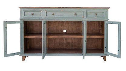 IFD - Toscana 3 Drawers 4 Doors, Console - IFD1602CNS veiw 3