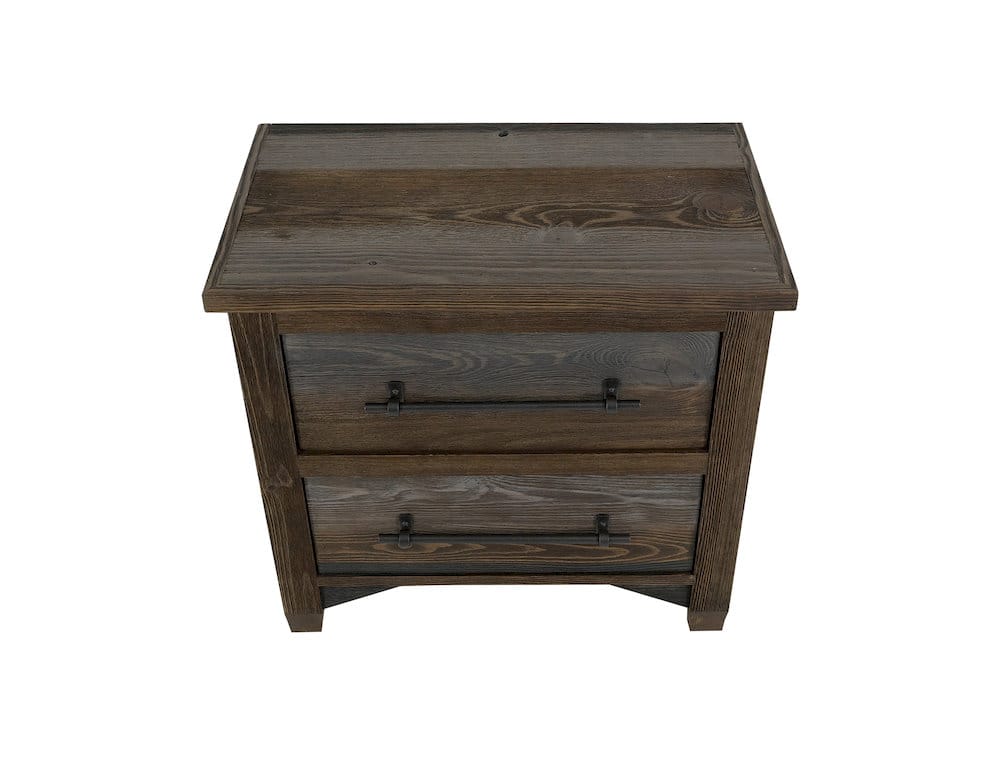 IFD  - Town  - 2 Drawer, Nightstand  - IFD5781NTS view 3