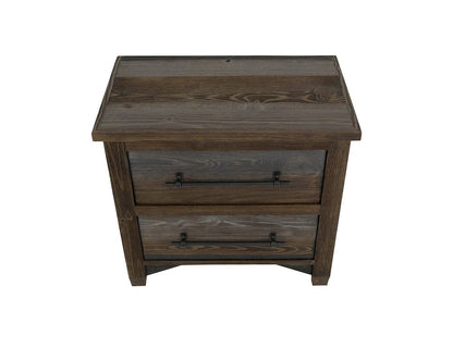 IFD  - Town  - 2 Drawer, Nightstand  - IFD5781NTS view 3