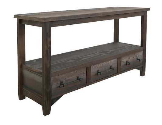 IFD  - Town  - 3 Drawer, Sofa Table  - IFD5781SFT view 1