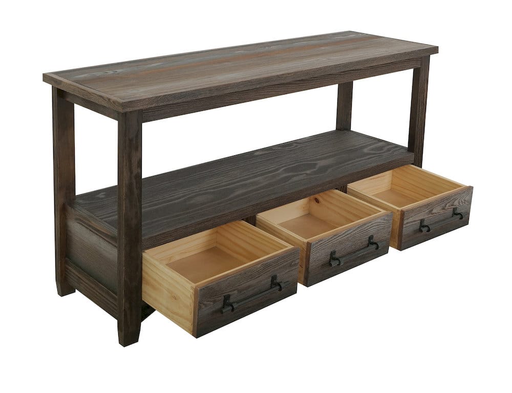 IFD  - Town  - 3 Drawer, Sofa Table  - IFD5781SFT view 3