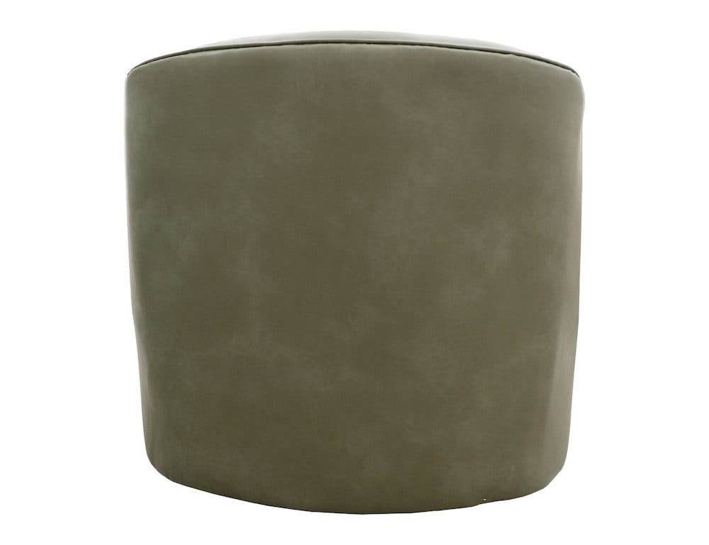 IFD  - Tumbi  - Wooden Frame & Metal Base, 360 Degree Swivel Accent Chair  - Green  - IUP854-ACH-232 view 4