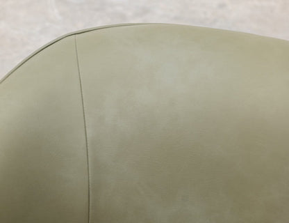 IFD  - Tumbi  - Wooden Frame & Metal Base, 360 Degree Swivel Accent Chair  - Green  - IUP854-ACH-232 view 8