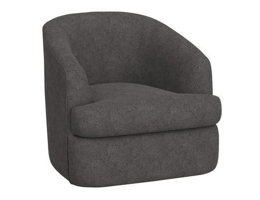 IFD - Tumbi - Wooden Frame & Metal Base, 360 Degree Swivel Accent Chair - IUP854-ACH-121 view 1