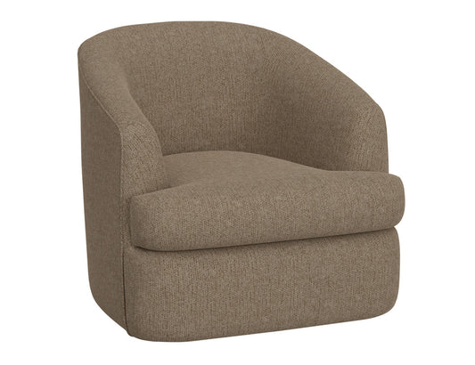 IFD - Tumbi - Wooden Frame & Metal Base, 360 Degree Swivel Accent Chair - IUP854-ACH-152 view 1