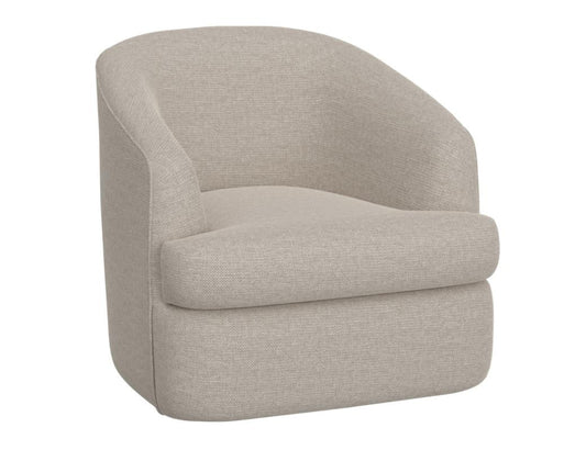 IFD - Tumbi - Wooden Frame & Metal Base, 360 Degree Swivel Accent Chair - IUP854-ACH-161 view 1