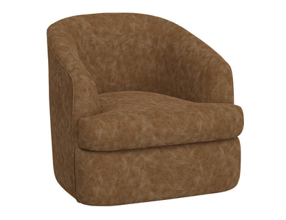 IFD - Tumbi - Wooden Frame & Metal Base, 360 Degree Swivel Accent Chair - IUP854-ACH-202 view 1