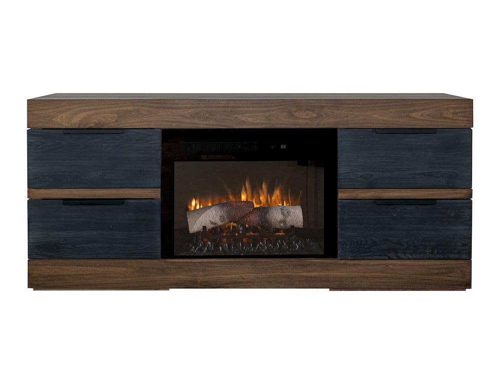 IFD  - Tuxedo  - 4 Drawer Fireplace TV Stand 70"  - IFD9921EFP70 view 3