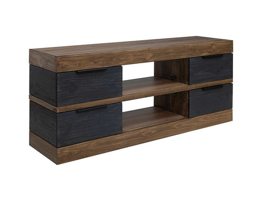 IFD - Tuxedo - 4 Drawer TV Stand - IFD9921STN veiw 1