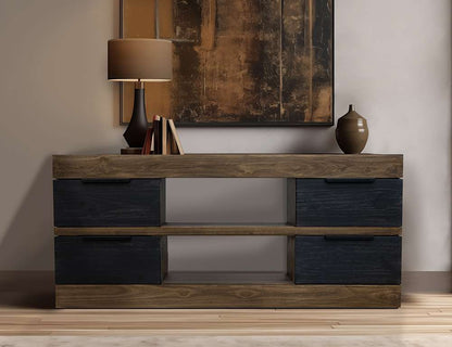 IFD - Tuxedo - 4 Drawer TV Stand - IFD9921STN veiw 2