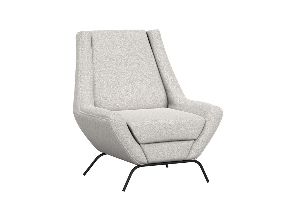 IFD - Tyne - Wooden Frame & Metal Base, Armchair - IUP331-ACH-101 view 1