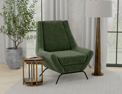 IFD - Tyne - Wooden Frame & Metal Base, Armchair - IUP331-ACH-111 view 3