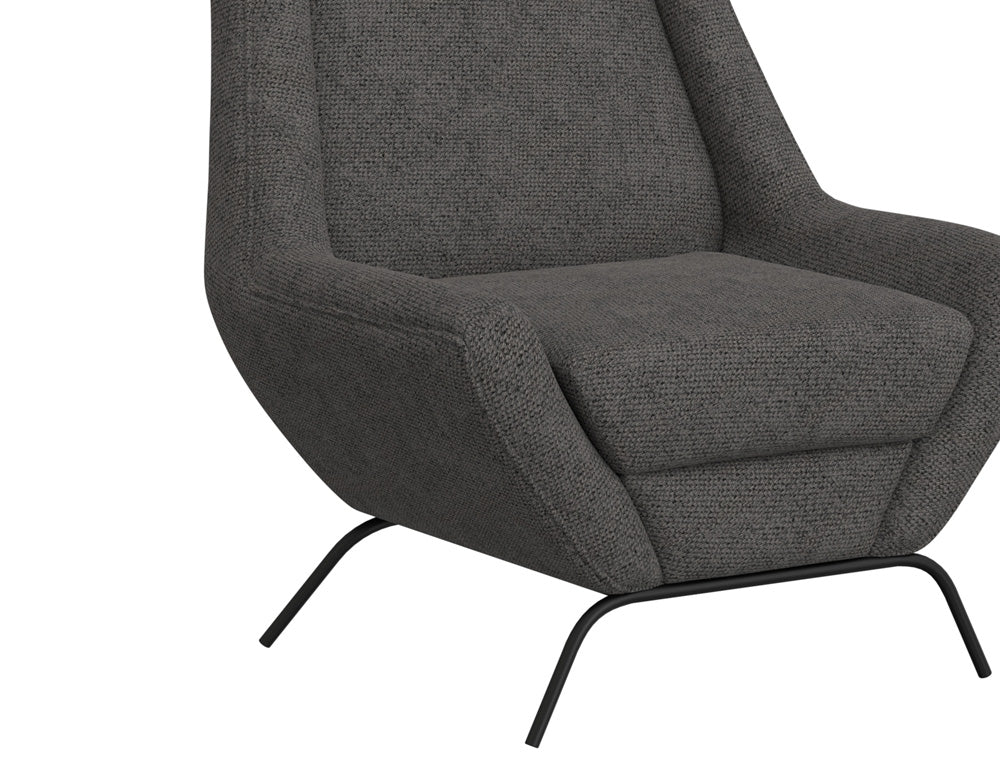 IFD - Tyne - Wooden Frame & Metal Base, Armchair - IUP331-ACH-121 view 4