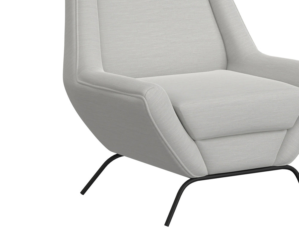 IFD - Tyne - Wooden Frame & Metal Base, Armchair - IUP331-ACH-131 view 4