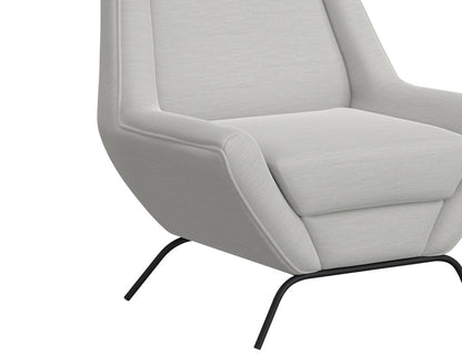 IFD - Tyne - Wooden Frame & Metal Base, Armchair - IUP331-ACH-131 view 4