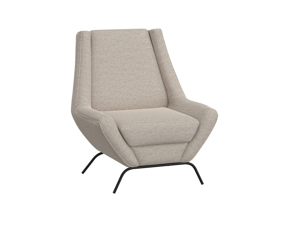 IFD - Tyne - Wooden Frame & Metal Base, Armchair - IUP331-ACH-161 view 1