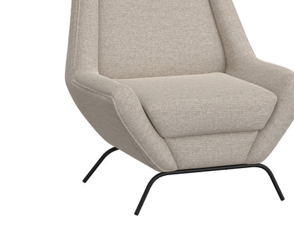 IFD - Tyne - Wooden Frame & Metal Base, Armchair - IUP331-ACH-161 view 4