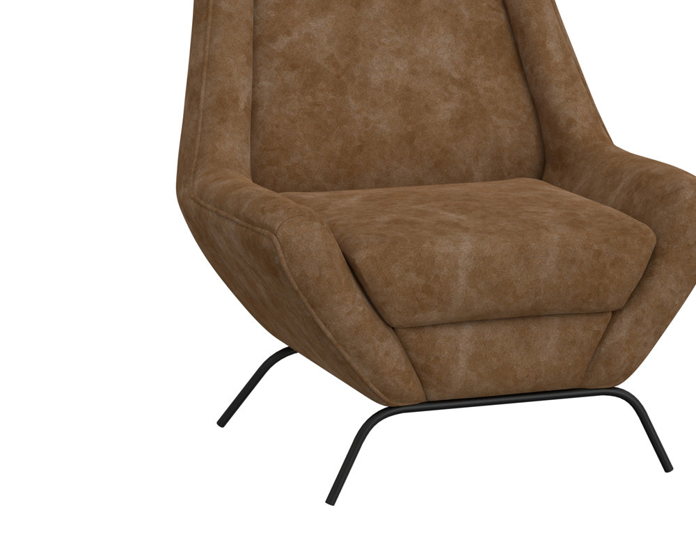 IFD - Tyne - Wooden Frame & Metal Base, Armchair - IUP331-ACH-202 view 4