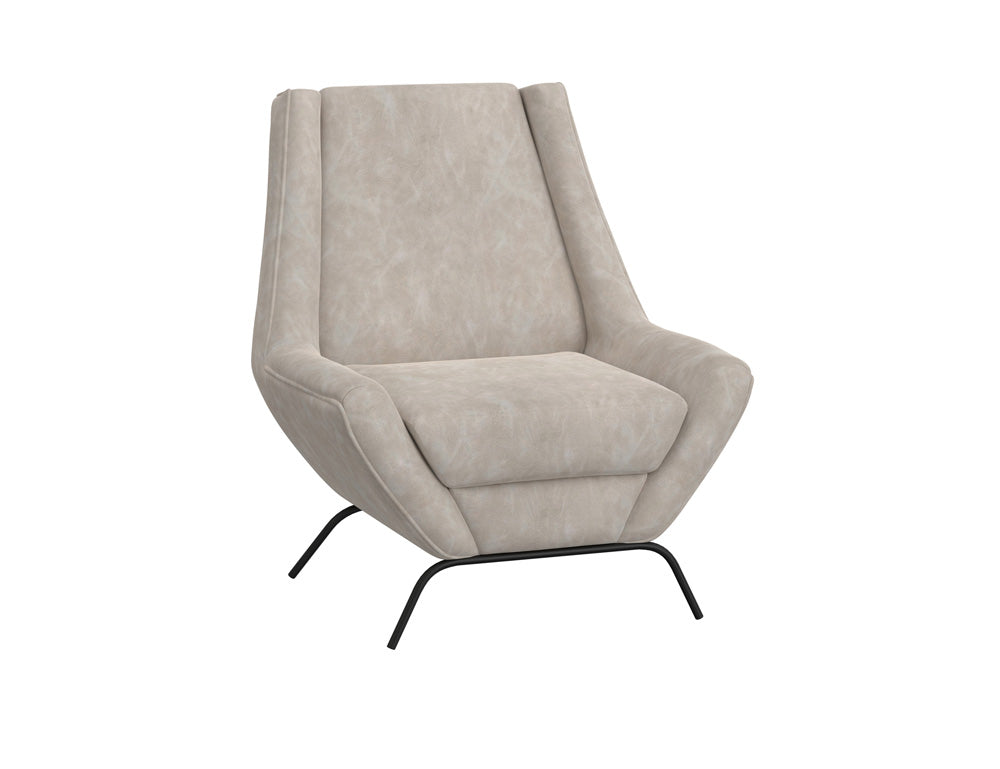 IFD - Tyne - Wooden Frame & Metal Base, Armchair - IUP331-ACH-210 view 1