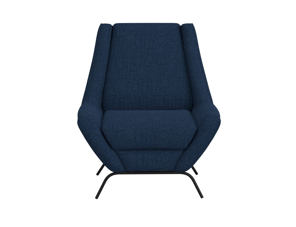 IFD - Tyne - Wooden Frame & Metal Base, Armchair - IUP331-ACH-221 view 2