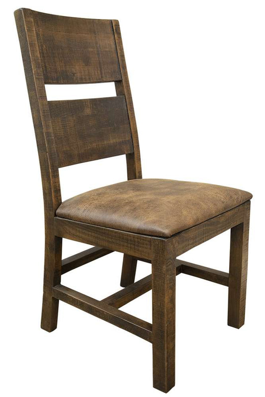 IFD - Urban Art Chair w/Bonded Leather Seat (Set of 2) - IFD5201CHR veiw 1