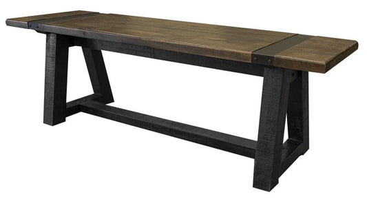 IFD - Urban Art Solid Wood Bench - IFD5201BEN veiw 1