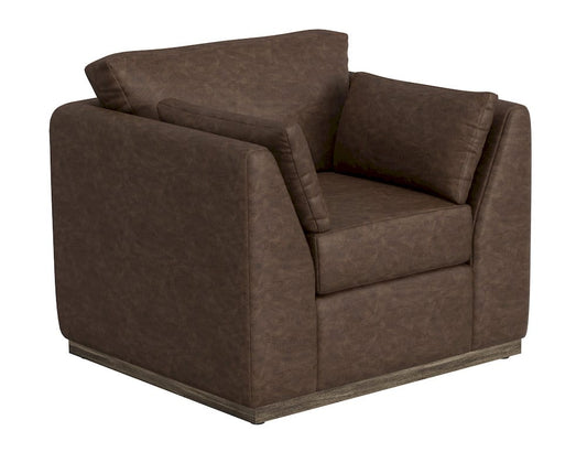 IFD  - Vallarta  - Wooden Frame & Base, Armchair  - Brown  - IUP882-ACH-212 view 1