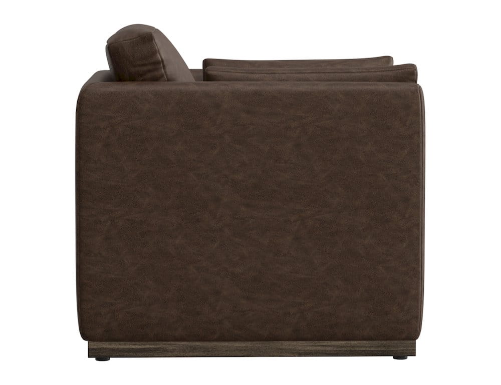 IFD  - Vallarta  - Wooden Frame & Base, Armchair  - Brown  - IUP882-ACH-212 view 3