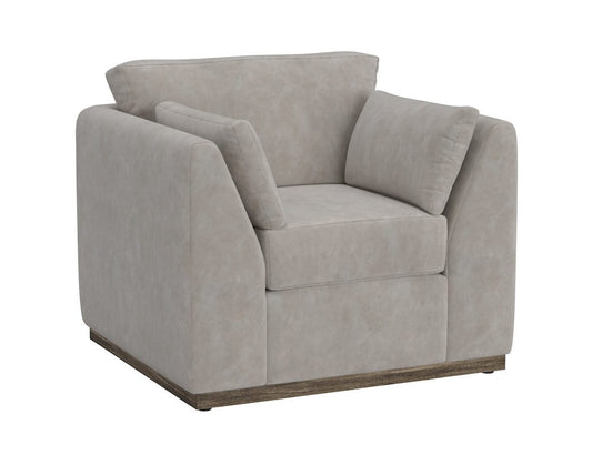 IFD  - Vallarta  - Wooden Frame & Base, Armchair  - Gray  - IUP882-ACH-210 view 1