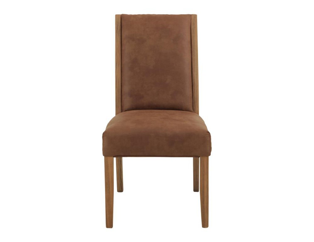 IFD - Verona - Upholstered Chair in Brown - IFD3811CHU veiw 2