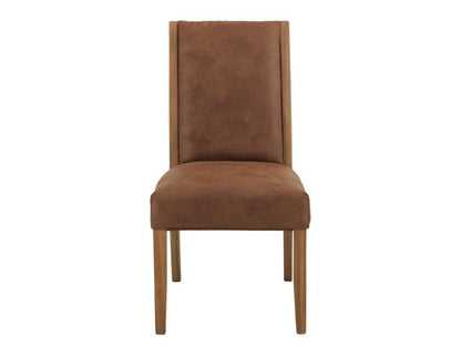 IFD - Verona - Upholstered Chair in Brown - IFD3811CHU veiw 2