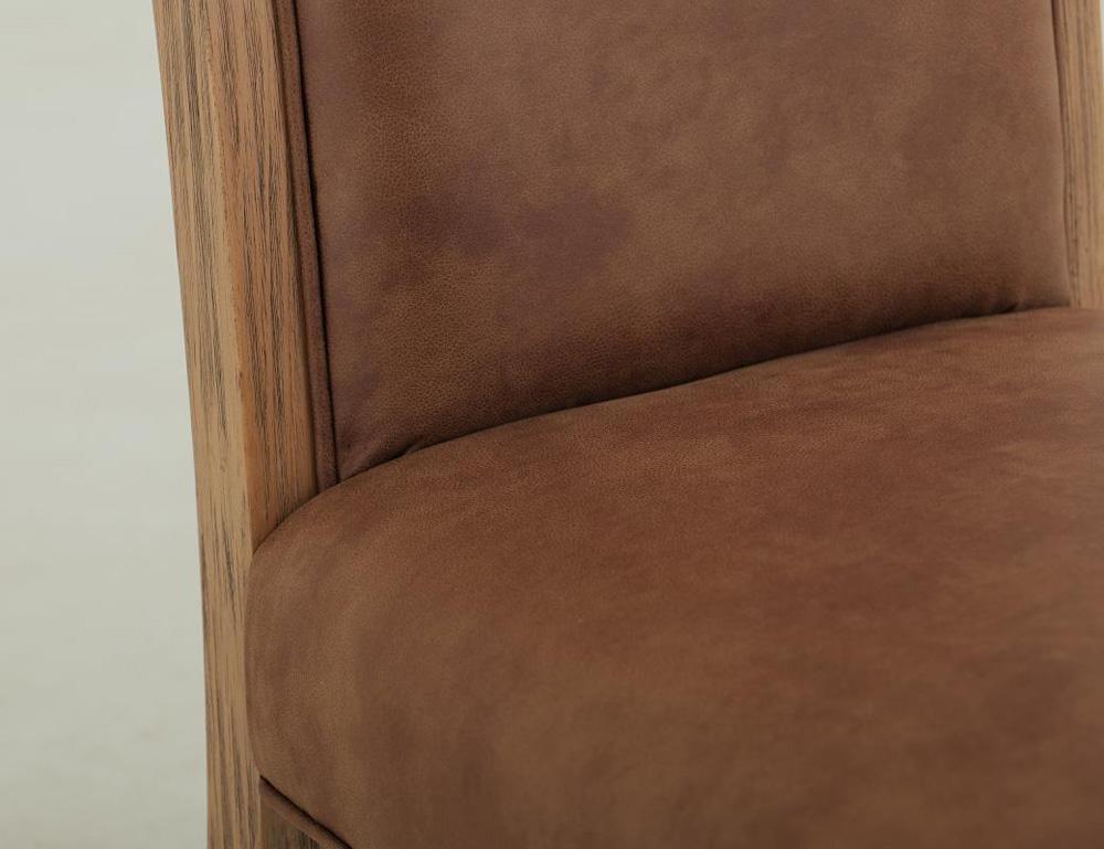 IFD - Verona - Upholstered Chair in Brown - IFD3811CHU veiw 6