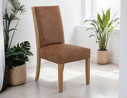 IFD - Verona - Upholstered Chair in Brown - IFD3811CHU veiw 7