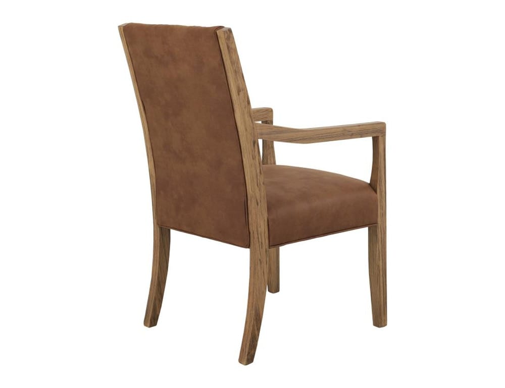 IFD - Verona - Upholstered Dining Armchair in Brown - IFD3812CHU veiw 3