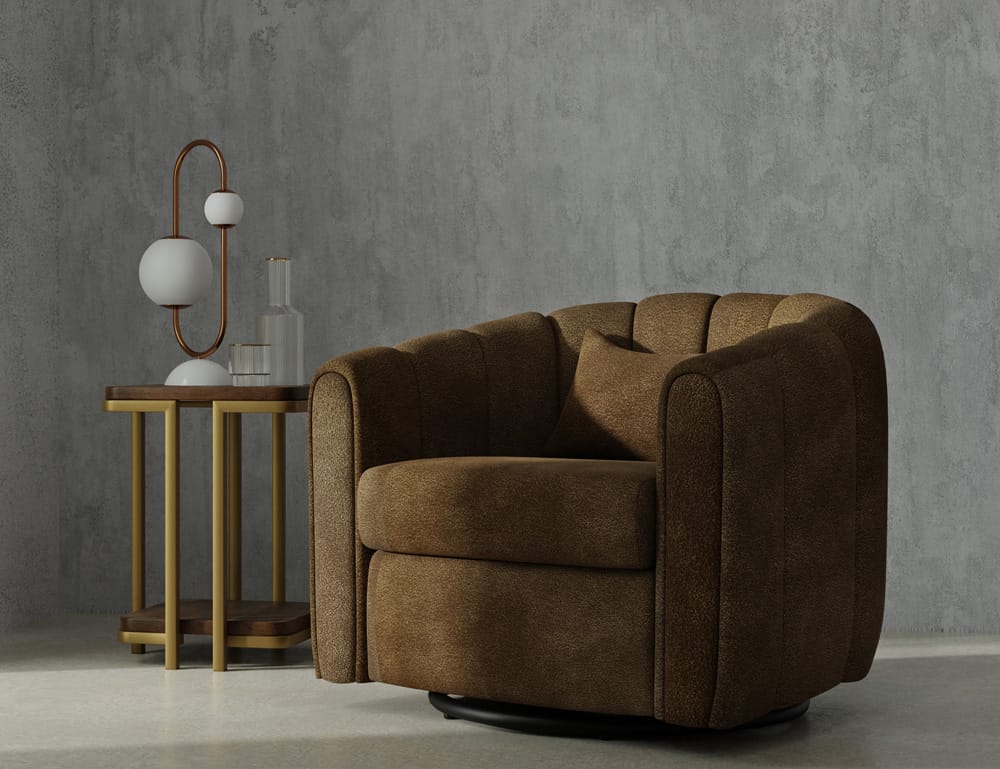 IFD - Viera - Armchair in Umber - IUP515-ACH-215 view 3
